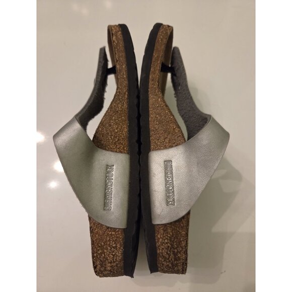 BIRKENSTOCK Youth Girls Gizeh Thong Birko-Flor Sandals Silver 30 Size US 12 12.5 - Picture 7 of 16